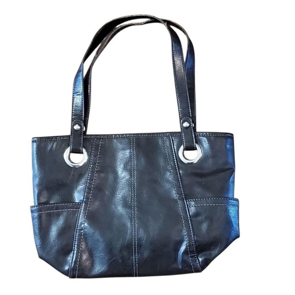 Kim Rogers Womens Brown Shoulder Bag Handbag Purse